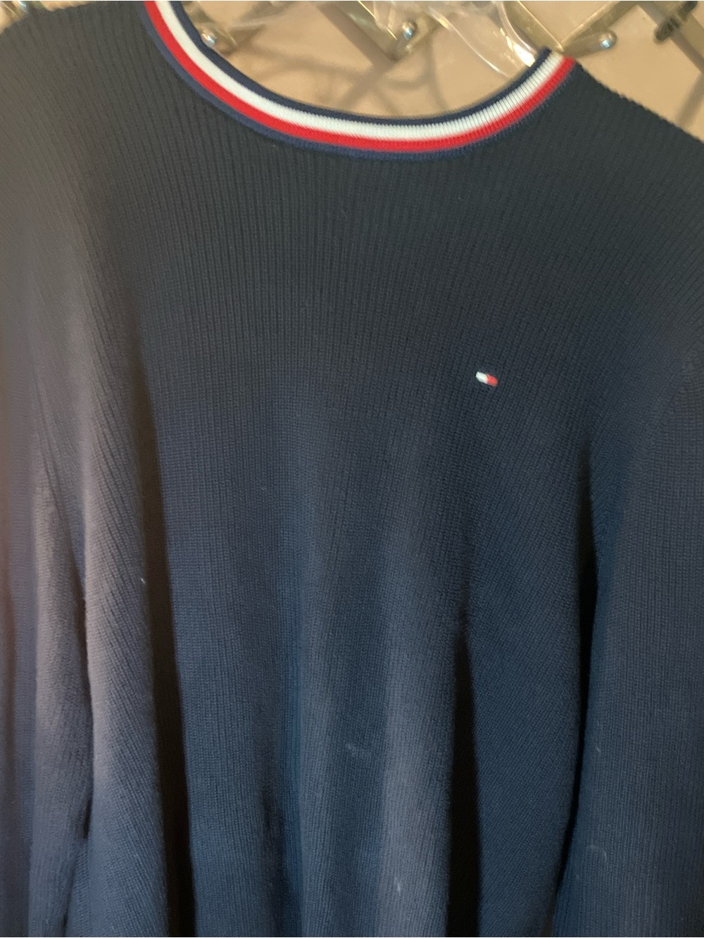 Tommy Hilfiger Classic sweater , men’s XL , navy blue